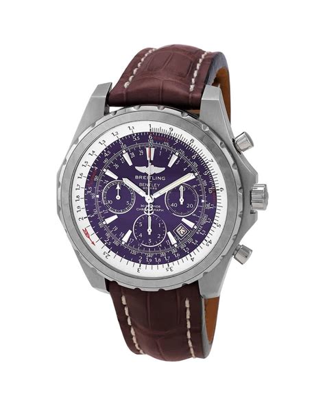 breitling purple face